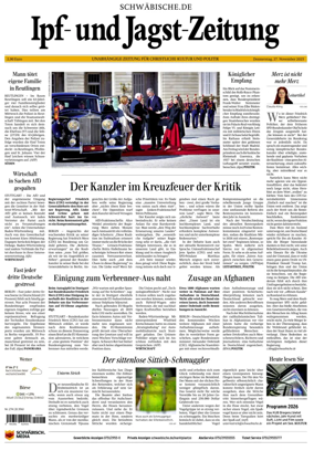 Cover of Ipf- und Jagst-Zeitung