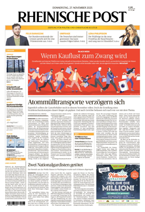 Cover of Rheinische Post Duisburg