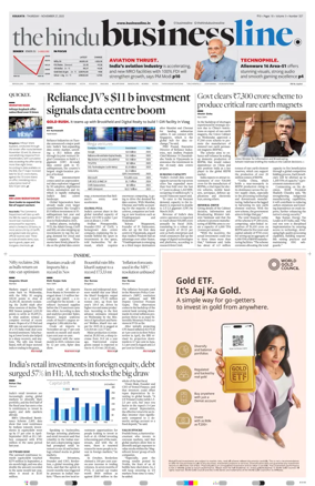 Cover of BusinessLine (Kolkata)