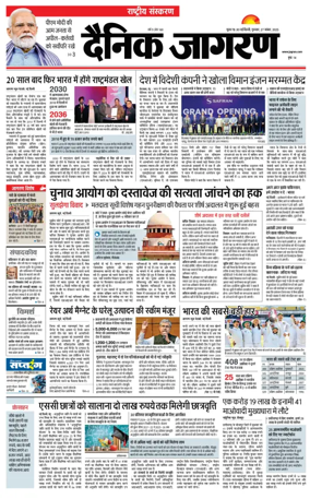 Cover of Dainik Jagran