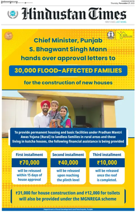 Cover of Hindustan Times (Amritsar)