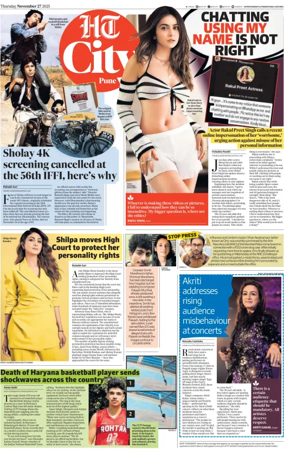 Cover of Hindustan Times (Pune) - Cafe