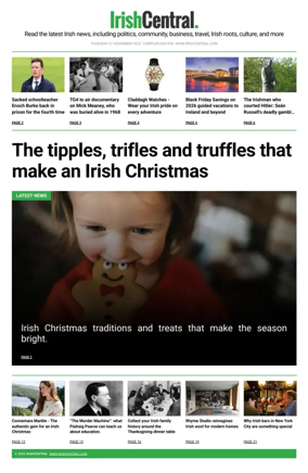 Cover of Irish Central