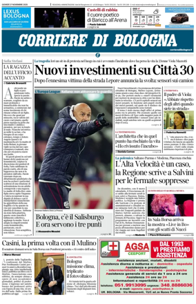 Cover of Corriere di Bologna
