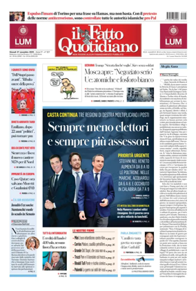 Cover of Il Fatto Quotidiano