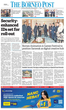 Cover of The Borneo Post