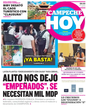 Cover of Campeche Hoy