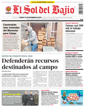 Cover of El Sol de Bajío