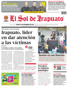 Cover of El Sol de Irapuato