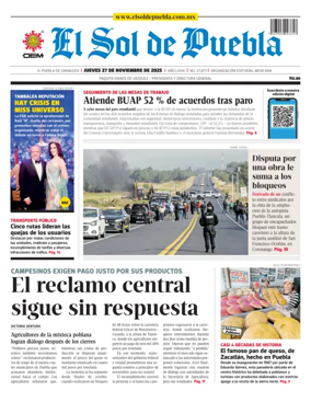 Cover of El Sol de Puebla
