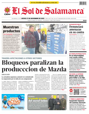 Cover of El Sol de Salamanca