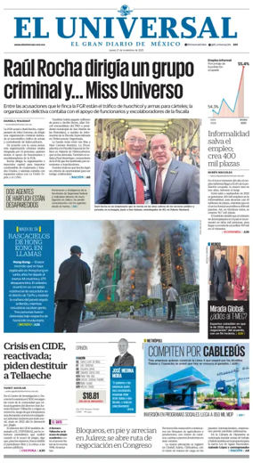 Cover of El Universal