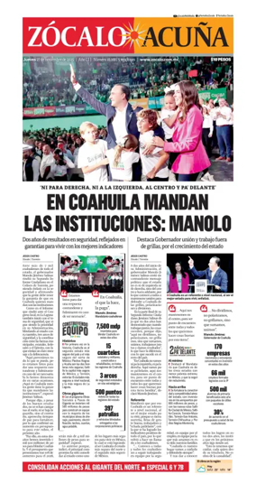 Cover of Zócalo Acuña