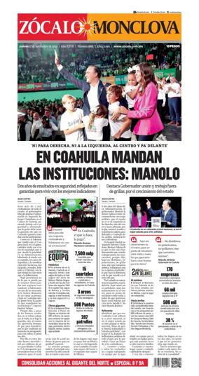 Cover of Zócalo Monclova