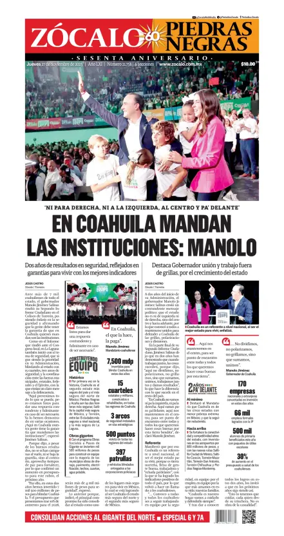 Cover of Zócalo Piedras Negras