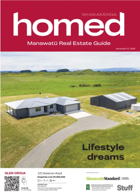 Cover of Homed Manawatu Standard