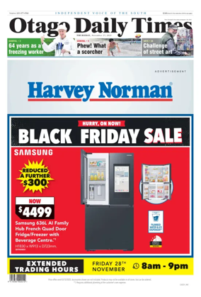 Cover of Otago Daily Times