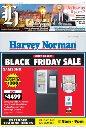 Cover of The New Zealand Herald