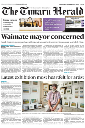 Cover of The Timaru Herald
