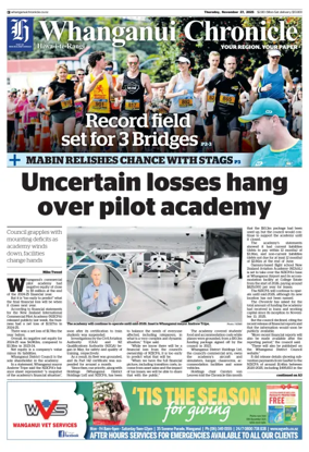 Cover of Wanganui Chronicle