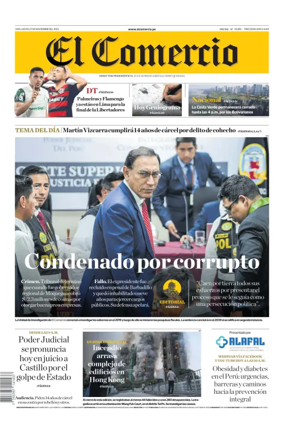 Cover of Diario El Comercio