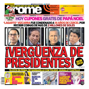 Cover of Diario Trome