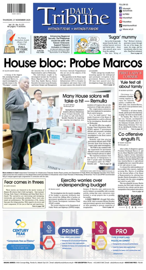 Cover of Daily Tribune (Philippines)