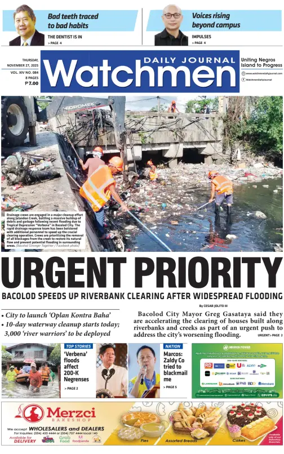 Cover of Watchmen Daily Journal