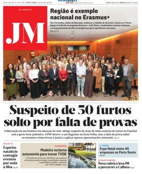 Cover of Jornal Madeira