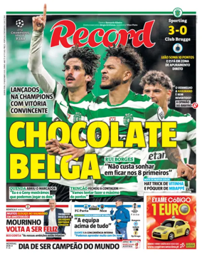 Cover of Record (Portugal)