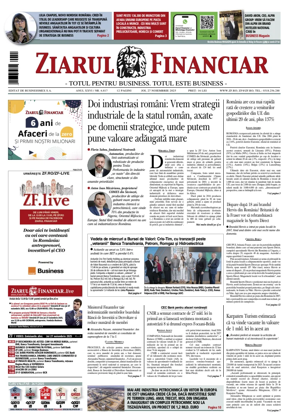 Cover of Ziarul Financiar