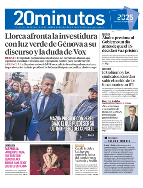 Cover of 20 Minutos Valencia