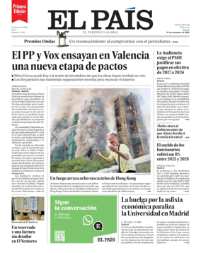 Cover of El País (1ª Edición)