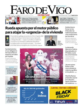 Cover of Faro de Vigo (Ourense)