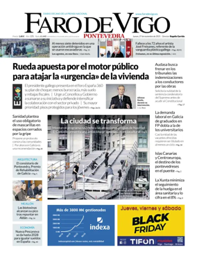 Cover of Faro de Vigo (Pontevedra)