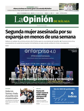 Cover of La Opinión de Málaga