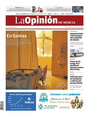 Cover of La Opinión de Murcia