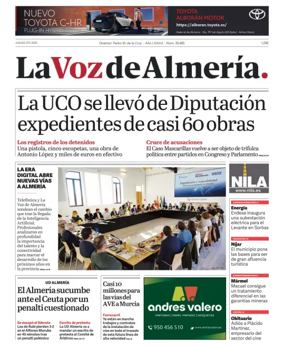Cover of La Voz de Almería