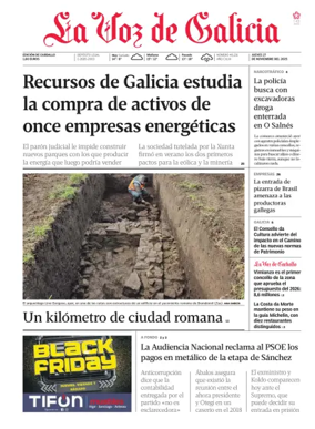 Cover of La Voz de Galicia (Carballo)