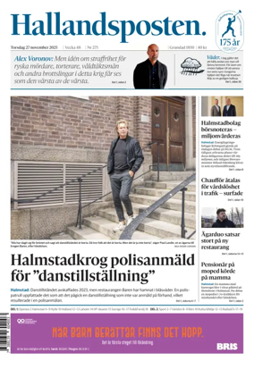 Cover of Hallandsposten