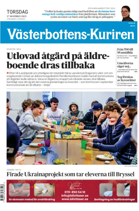 Cover of Västerbottens-Kuriren