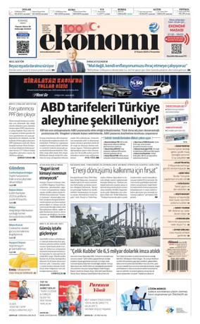 Cover of Dünya Gazetesi