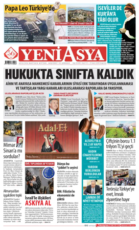 Cover of Yeni Asya