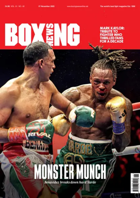 Cover of Boxing News