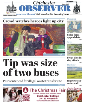 Cover of Chichester Observer