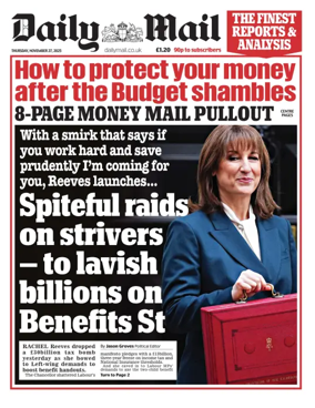 Cover of Daily Mail