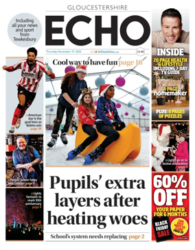 Cover of Gloucestershire Echo