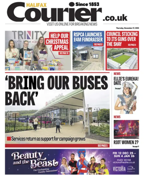Cover of Halifax Courier