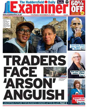 Cover of Huddersfield Daily Examiner