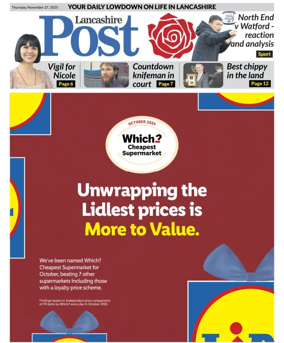Cover of Lancashire Evening Post